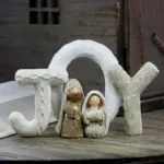 Handcrafts Family Nativity Statue tag1