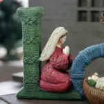 Handcrafts Family Nativity Statue tag1