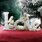 Handcrafts Family Nativity Statue tag1