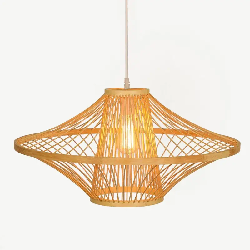 HandicraftCeilingLightMid centuryHandmadeBambooLamps