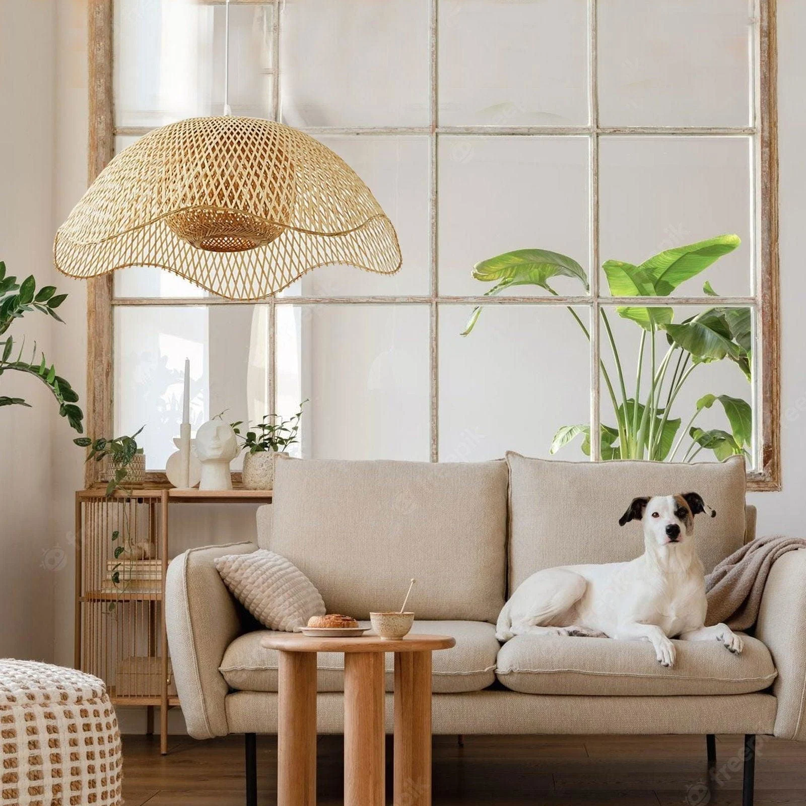 Handmade Bamboo Hanging Lamp -  - #tag1#