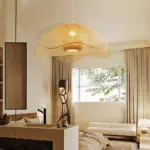 Handmade Bamboo Hanging Lamp tag1