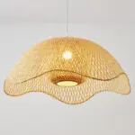 Handmade Bamboo Hanging Lamp tag1