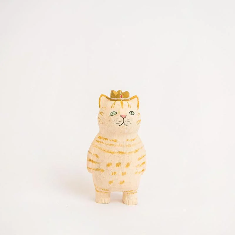 Handmade Cute Cat Wood Carving Ornaments -  - #tag1#