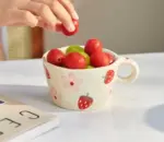 Handmade_Cute_Ceramic_Strawberry_Mug_-_-4200039 Handmade Cute Ceramic Strawberry Mug