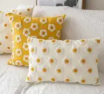 Handmade_Embroidered_Daisy_Floral_Pillow_Cover_-_-4200060 Handmade Embroidered Daisy Floral Pillow Cover