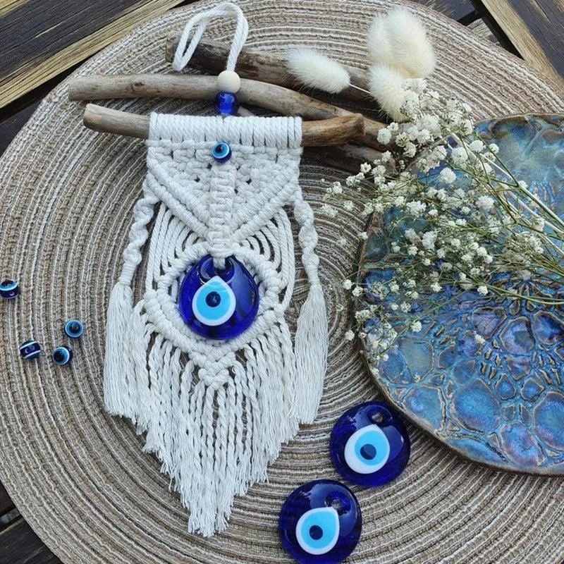 Handmade Evil Eye Wall Hanging -  - #tag1#