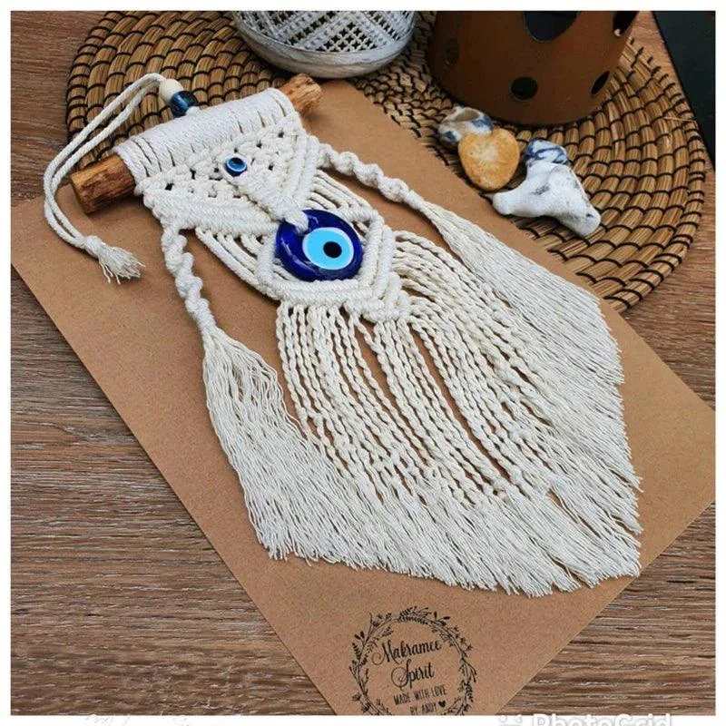 Handmade Evil Eye Wall Hanging -  - #tag1#