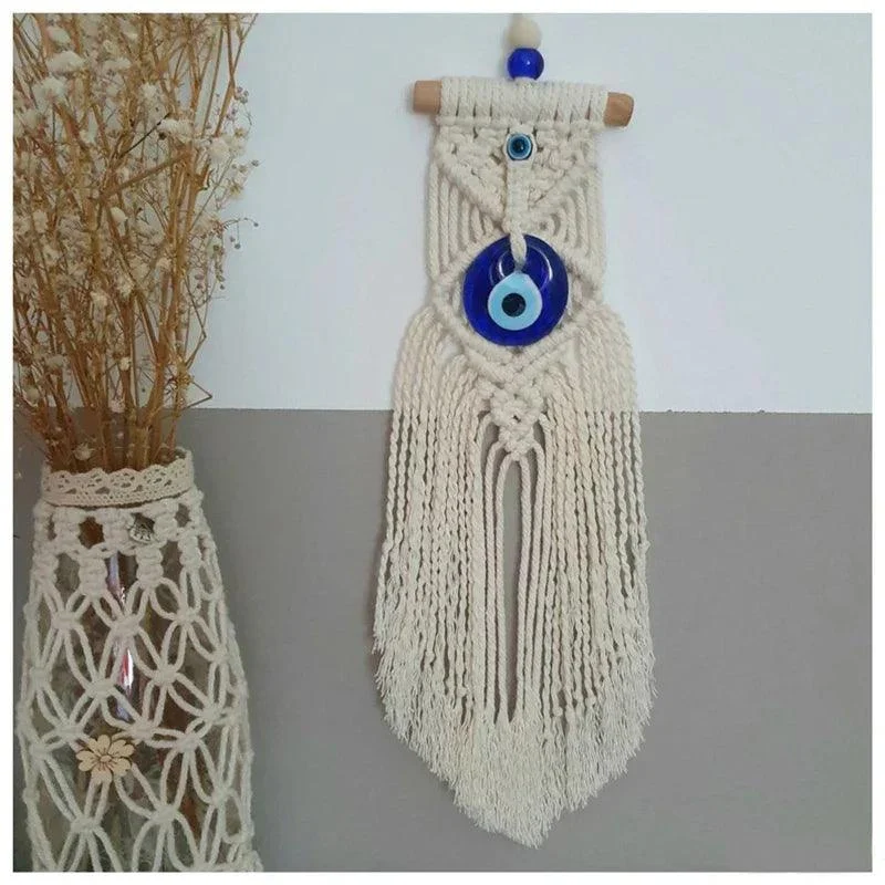 Handmade Evil Eye Wall Hanging -  - #tag1#