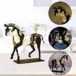 Handmade_Modern_Horse_Sculpture_with_String_Lights_-_-4200356 Handmade Modern Horse Sculpture with String Lights