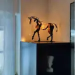 Handmade_Modern_Horse_Sculpture_with_String_Lights_-_-4200383 Handmade Modern Horse Sculpture with String Lights