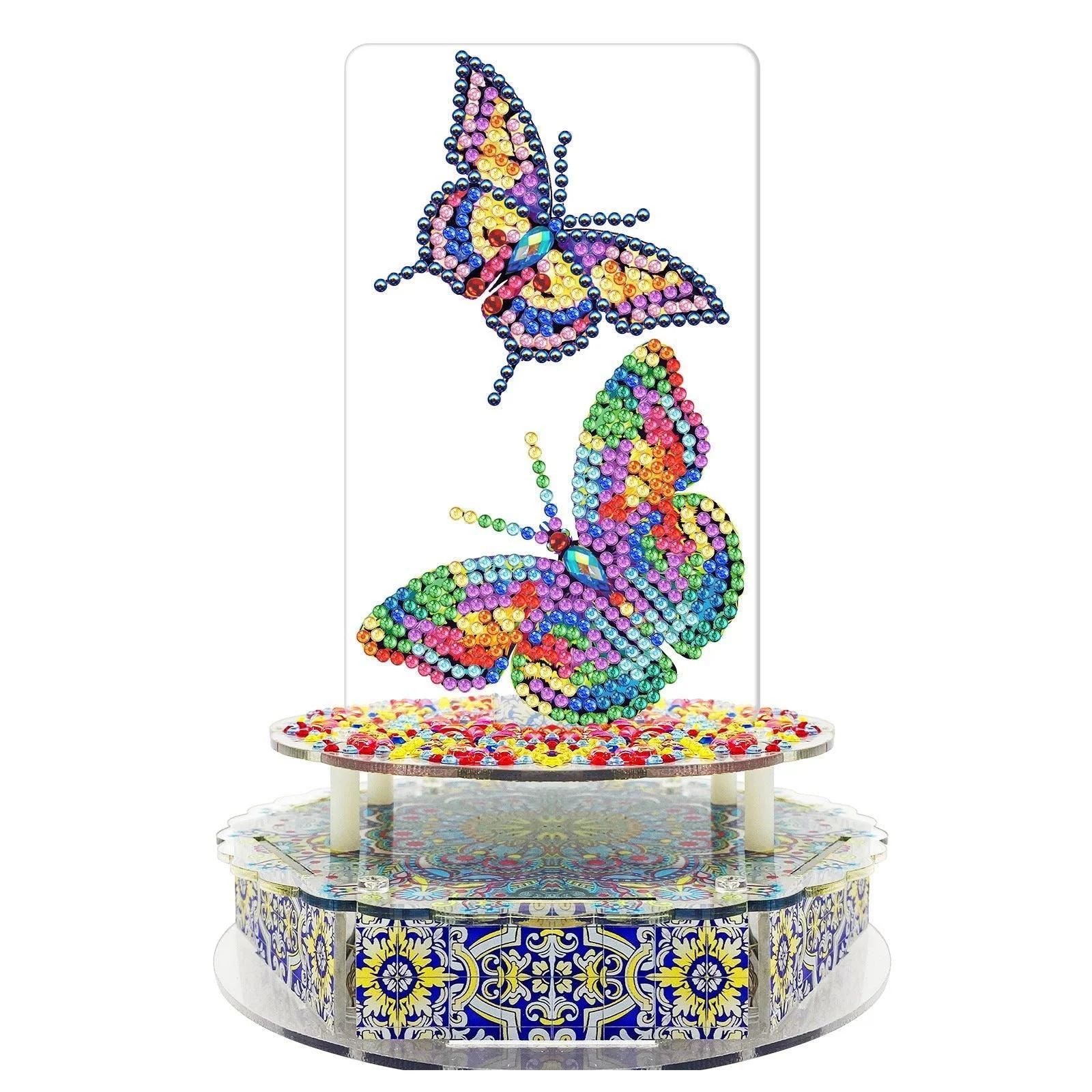 Handmade Point Diamond Halloween Decoration Music Box -  - #tag1#