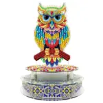 Handmade Point Diamond Halloween Decoration Music Box tag1