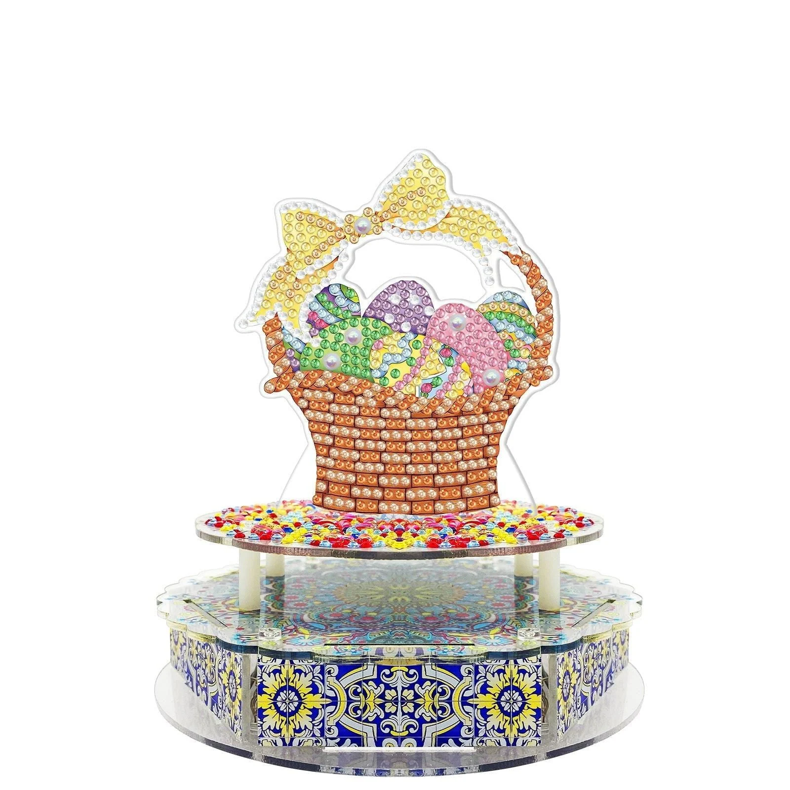 Handmade Point Diamond Halloween Decoration Music Box -  - #tag1#