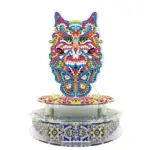 Handmade Point Diamond Halloween Decoration Music Box tag1