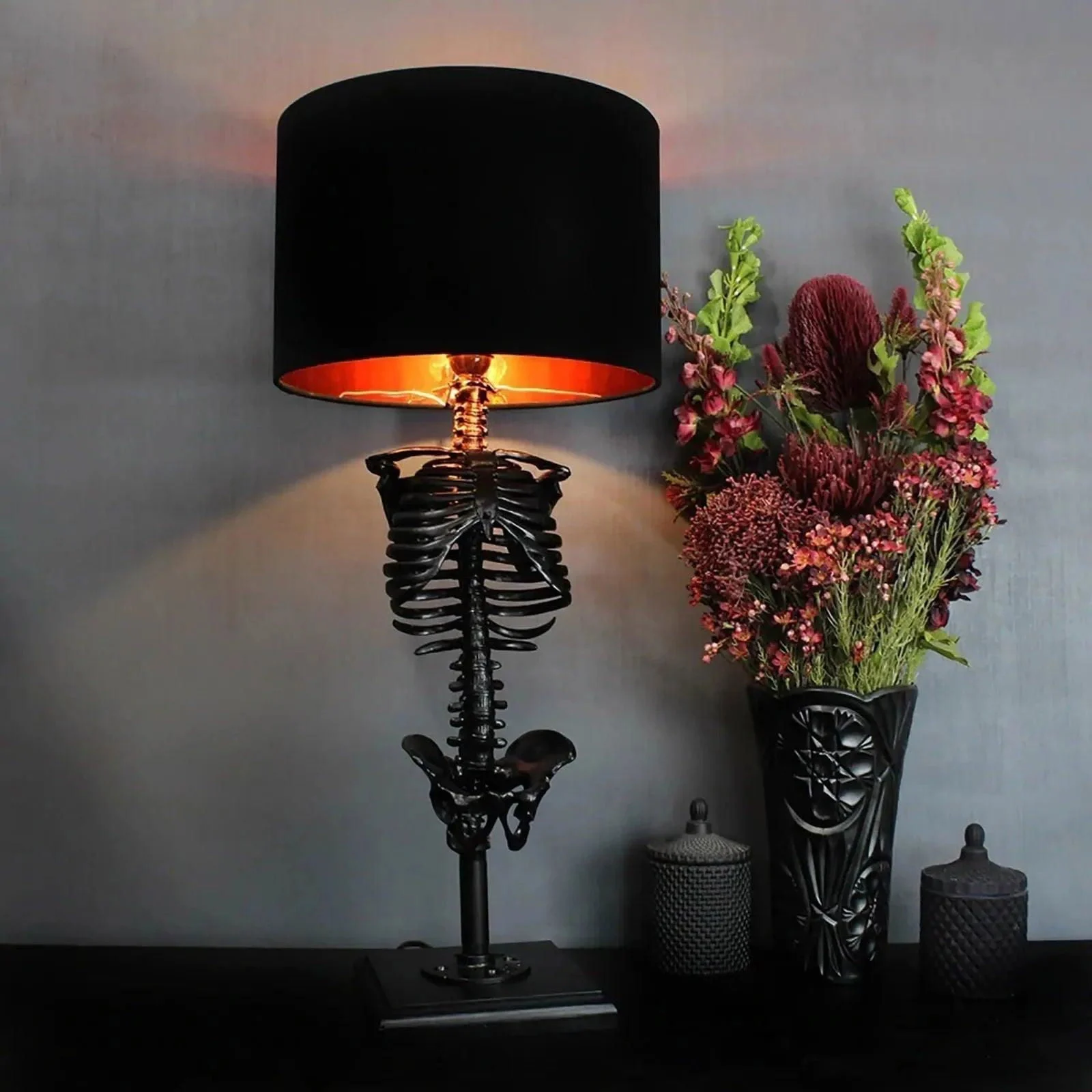 Handmade Skeleton Table Lamp -  - #tag1#