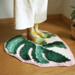 Handmade_Tufted_Variegated_Monstera_Rug_-_-4200582 Handmade Tufted Variegated Monstera Rug