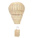 Handmade Wicker Hot Air Balloon Natural Rattan Decorative 30cm x 22cm tag1