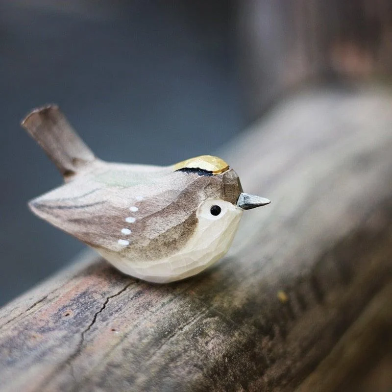 Handmade Wooden Birds - Vogely - Rustic Decoration - Unique Design -  - #tag1#