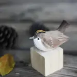 Handmade Wooden Birds Vogely Rustic Decoration Unique Design tag1