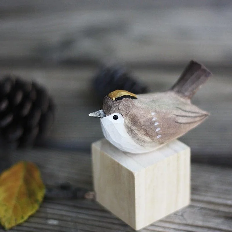 Handmade Wooden Birds - Vogely - Rustic Decoration - Unique Design -  - #tag1#