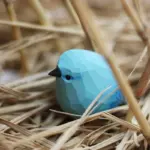 Handmade Wooden Birds Vogely Rustic Decoration Unique Design tag1
