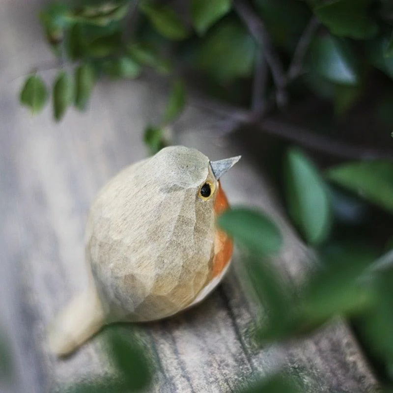 Handmade Wooden Birds - Vogely - Rustic Decoration - Unique Design -  - #tag1#