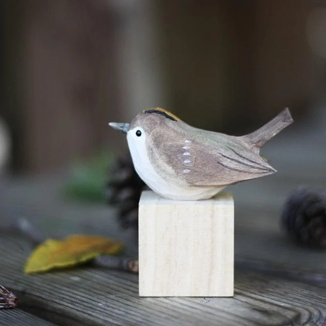 Handmade Wooden Birds - Vogely - Rustic Decoration - Unique Design -  - #tag1#
