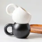 Handmade porcelain cup tag1