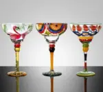 Handpaint_Magarita_Colored_Cocktail_Glasses_-_-4200749 Handpaint Magarita Colored Cocktail Glasses