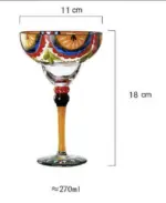 Handpaint_Magarita_Colored_Cocktail_Glasses_-_-4200759 Handpaint Magarita Colored Cocktail Glasses