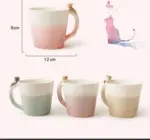 Handpainted_Ceramic_Cat_Lover_Mug_-_-4200843 Handpainted Ceramic Cat Lover Mug