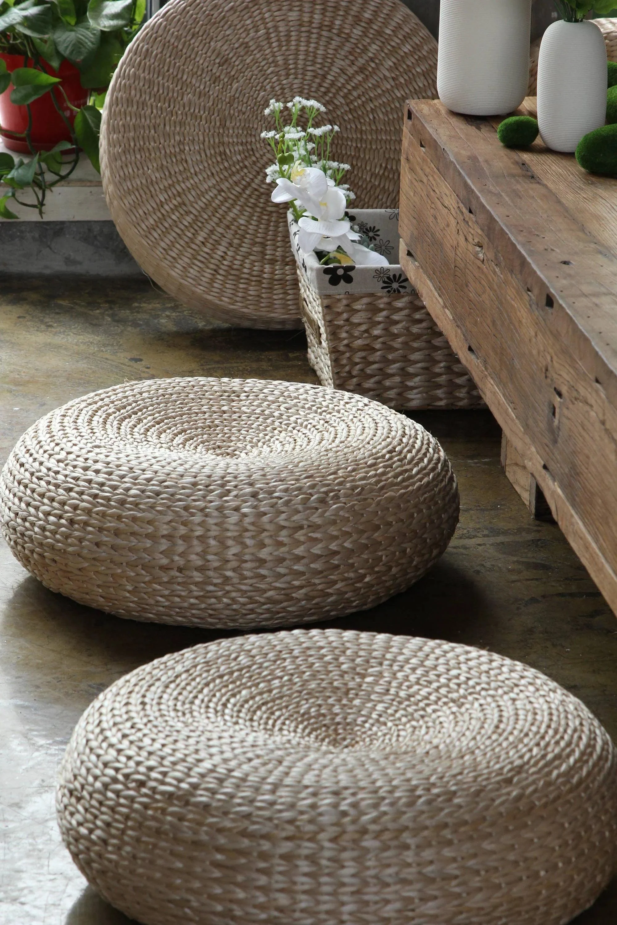 Handwoven Cushion Seat - Homeko