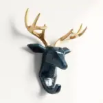 Hang Your Keys in Style with Animals Head Key Hook Wall Hanger Rack Holder Unique and Practical