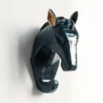 Hang Your Keys in Style with Animals Head Key Hook Wall Hanger Rack Holder Unique and Practical