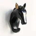 Hang Your Keys in Style with Animals Head Key Hook Wall Hanger Rack Holder Unique and Practical