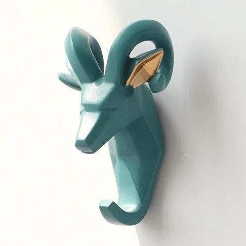 Hang Your Keys In Style With Animals Head Key Hook Wall Hanger Rack Holder Unique And Practical 27