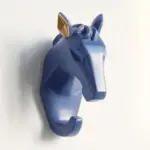 Hang Your Keys in Style with Animals Head Key Hook Wall Hanger Rack Holder Unique and Practical