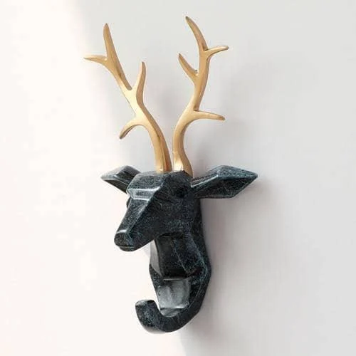 Hang Your Keys In Style With Animals Head Key Hook Wall Hanger Rack Holder Unique And Practical 4