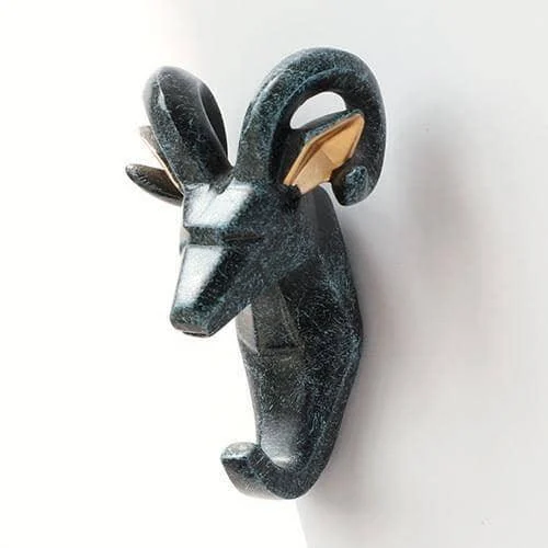 Hang Your Keys In Style With Animals Head Key Hook Wall Hanger Rack Holder Unique And Practical 6