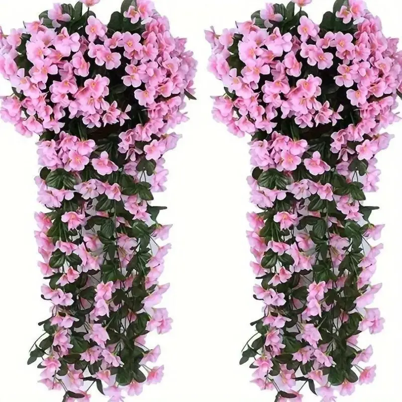 HangFlowers Realistic hanging plants violets tag1