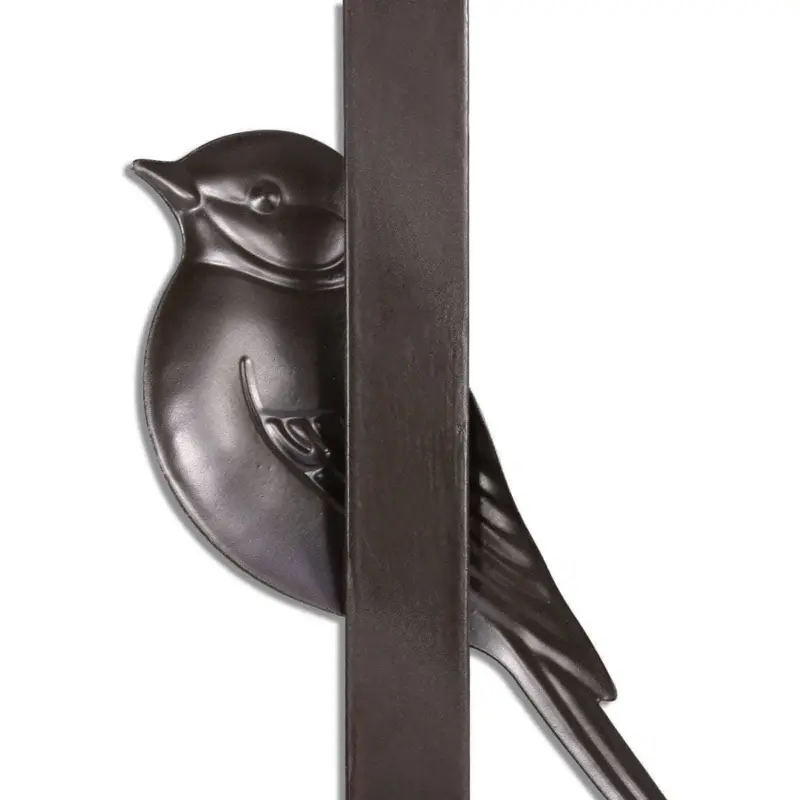 Hang Your Towels in Style with Bird Door Hook Hanger Rack