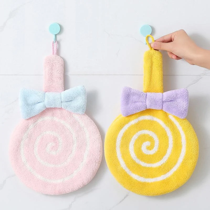 Hangable Lollipop Cute Children Hand Towel -  - #tag1#