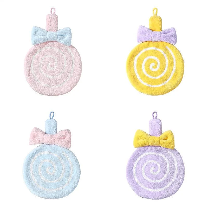 Hangable Lollipop Cute Children Hand Towel -  - #tag1#