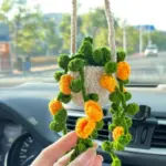 Hanging Crochet Plants