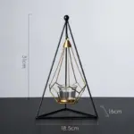 Hanging Diamond Candle Holder