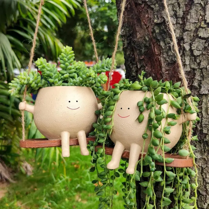 Hanging Flower Pot Garden Decoration tag1