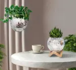 Hanging_Glass_Disco_Ball_Mirror_Vase_Planter_-_-4201237 Hanging Glass Disco Ball Mirror Vase Planter