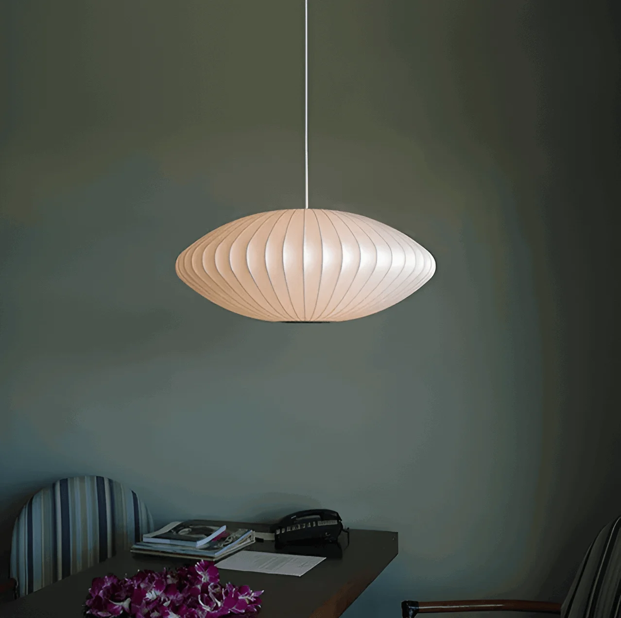Hanging Lamp - SilkGlow - Minimalist Design - Loft Lantern -  - #tag1#