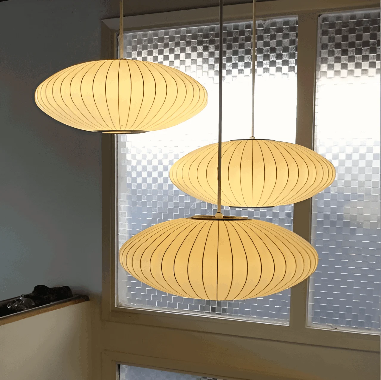 Hanging Lamp - SilkGlow - Minimalist Design - Loft Lantern -  - #tag1#
